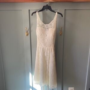 Elegant Lace Sleeveless Dress